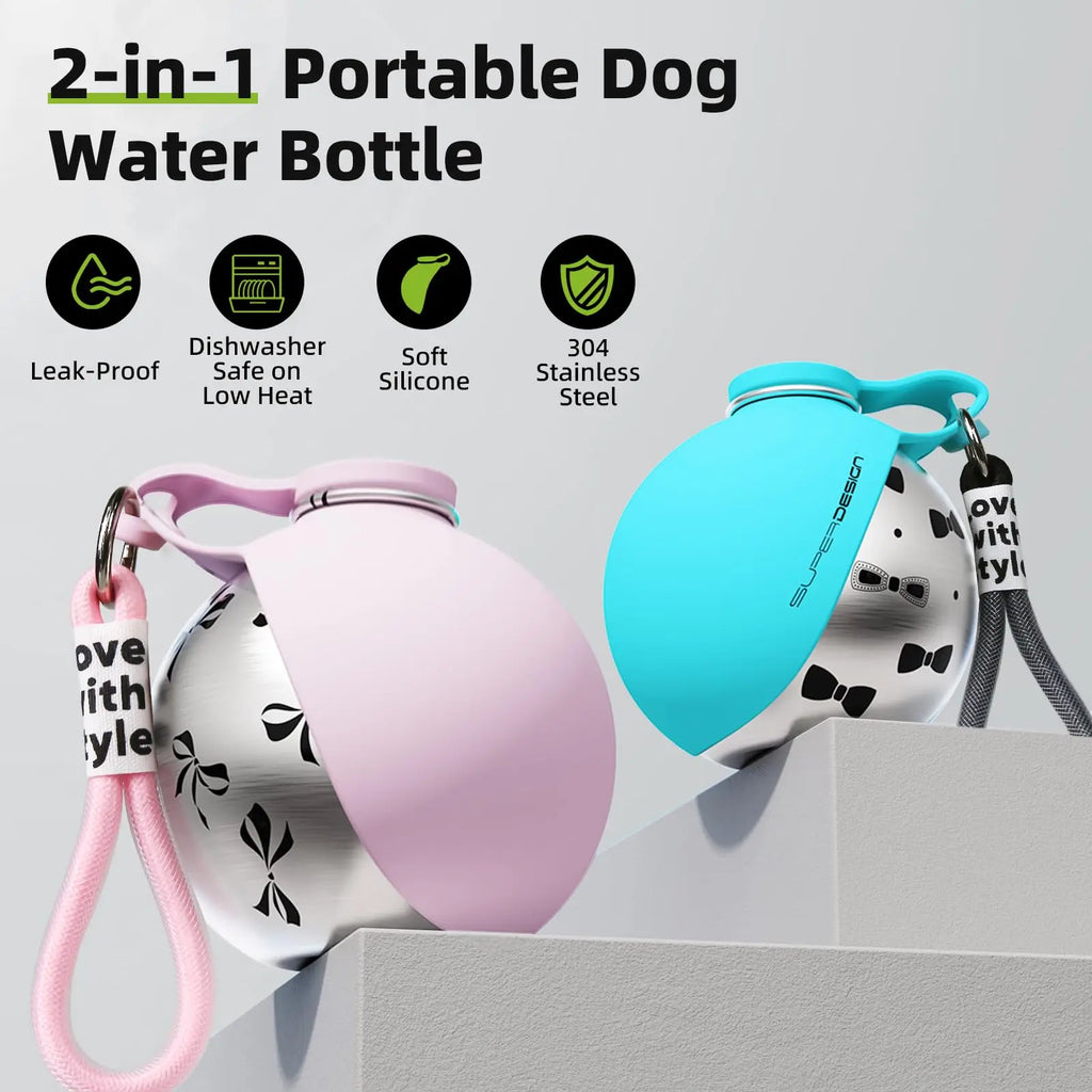 Botella de Agua 2 en 1